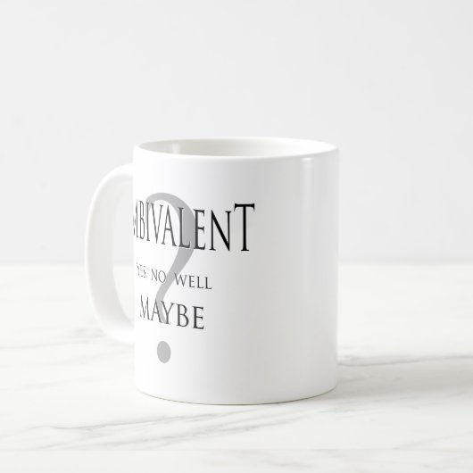 Mug Ambivalent (Devant gauche)