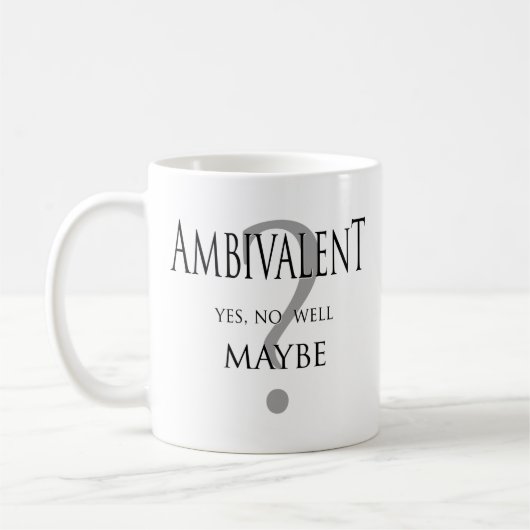 Mug Ambivalent (Gauche)