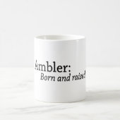 Mug Ambler Born et Raised (Centre)