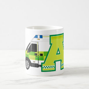 Mug Ambulance de bande dessinée