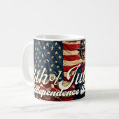 Mug Âme fière du 4 juillet (Devant gauche)