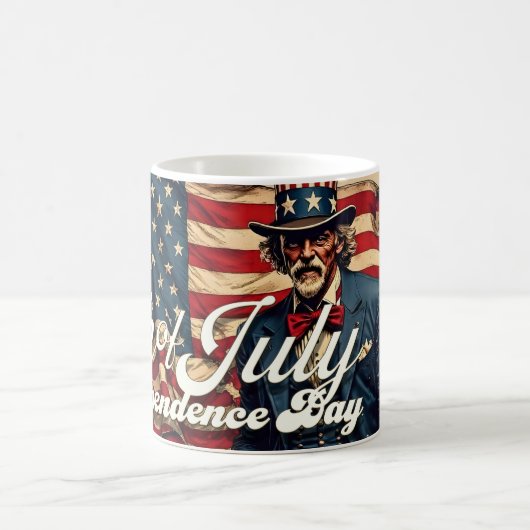 Mug Âme fière du 4 juillet (Centre)