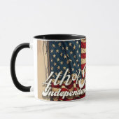 Mug Âme fière du 4 juillet (Gauche)