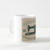 Mug Âme Vintage Couture Moderne (Devant gauche)