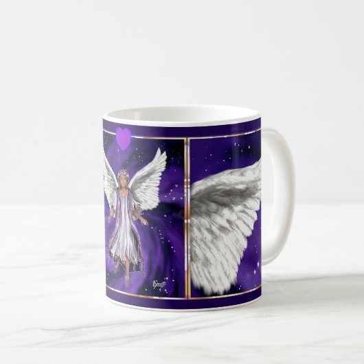 Mug Âme violette (Devant droit)