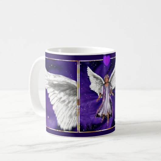 Mug Âme violette (Devant gauche)
