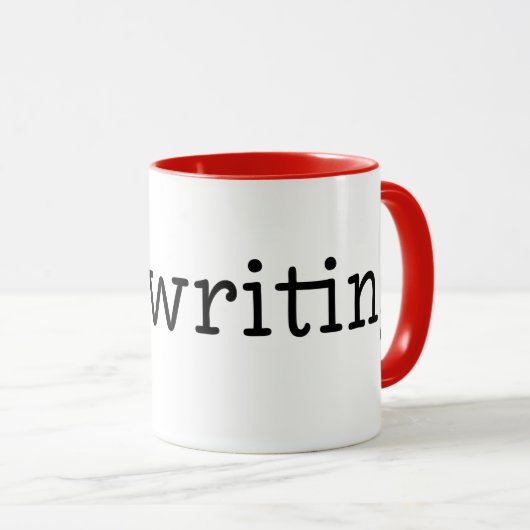 Mug #amécriture (Devant droit)