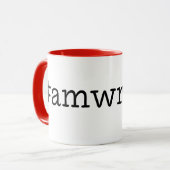 Mug #amécriture (Devant gauche)