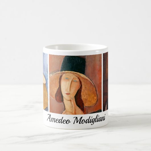 Mug Amedeo Modigliani - Collage de chefs-d'oeuvre (Centre)