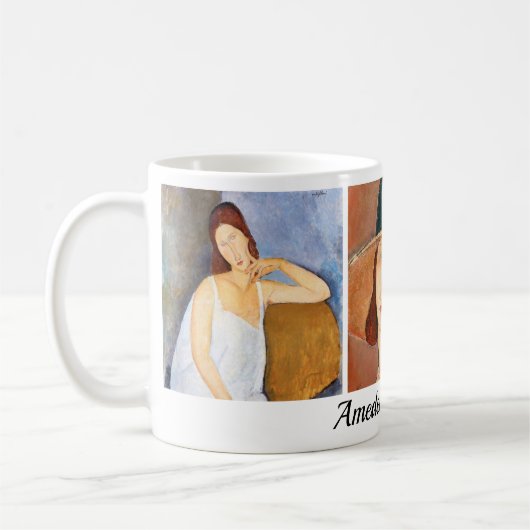 Mug Amedeo Modigliani - Collage de chefs-d'oeuvre (Gauche)