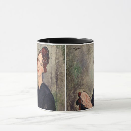 Mug Amedeo Modigliani - Portrait de Dedie Hayden (Centre)