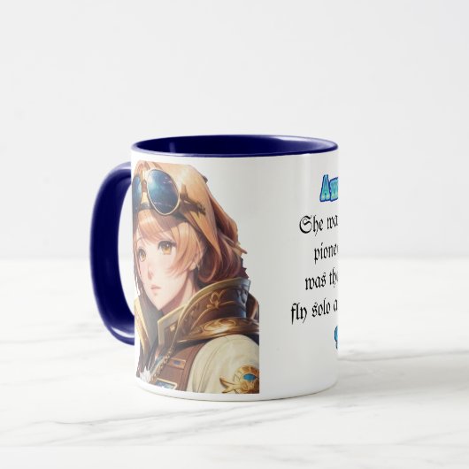 Mug Amelia Earhart (Devant gauche)