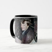 Mug Amelia Earhart Candid Avion Cockpit Photo 1937 (Devant gauche)