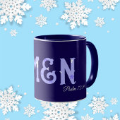 Mug Amen Bible Verse Modern Typography Personalized