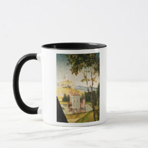 Mug Aménagez en parc avec le château dans un fossé 