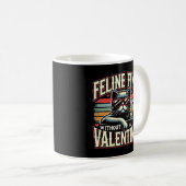 Mug Amende Feline sans Valentine Cat Anti-Valentines (Devant droit)