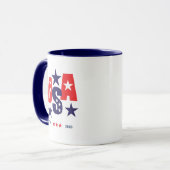Mug AMERICA250 Independence Day 1776 - 2026 (Devant gauche)