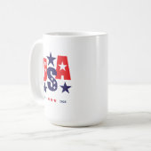 Mug AMERICA250 Independence Day 1776 - 2026 (Devant gauche)