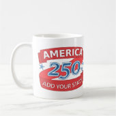 Mug America 250 Add State Independence Anniversary (Gauche)