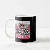 Mug America Back Daddy's Home Funny Pink Donald Trump (Gauche)