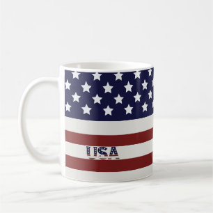 Mug America Drapeau américain Motif américain