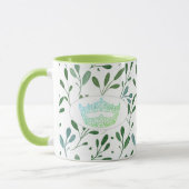 Mug America Pageant Crown Leaf Imprimer Musique à deux (Gauche)