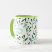 Mug America Pageant Crown Leaf Imprimer Musique à deux (Devant gauche)