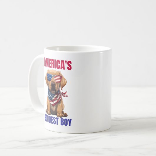 Mug America’s Goodest Labrador (Devant gauche)