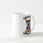 Mug America’s Goodest Shepherd (Devant droit)