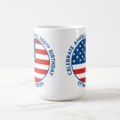 Mug America Semiquincentennial 1776-2026 USA 250 Flag (Centre)