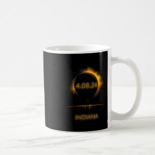 Mug America Solar Eclipse - 4.08.24 Indiana Souvenir