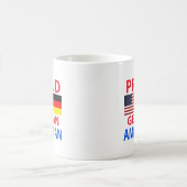 Mug Américain allemand fier (Centre)