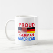 Mug Américain allemand fier (Gauche)