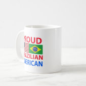 Mug Américain brésilien fier (Devant gauche)