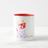 MUG AMÉRICAIN BULLDOG COLORÉ (Centre)