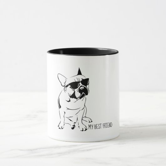 MUG AMÉRICAIN BULLDOG SKETCH (Centre)