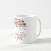 Mug Américain cultivé avec des racines polaires (Devant droit)
