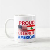 Mug Américain libanais fier (Gauche)