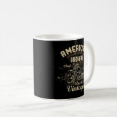 Mug Américain Motorcycle Indien (Devant droit)