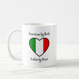 Mug Américain par naissance, italien par coeur