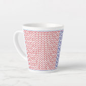 MUG AMÉRICAIN POUR LATTE TRICOTÉ (Angle gauche)