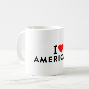 Mug Américaine Brésil amour ville cœur comme voyage ét