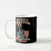 Mug American 250th Anniversary Celebration 250 Years U (Gauche)