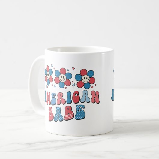 Mug American Babe (Devant gauche)