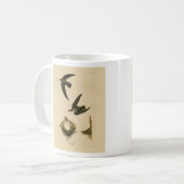 Mug American (Chimney) Swift Audubon, Birds of America (Devant gauche)