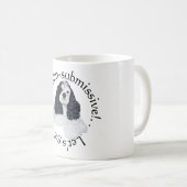 Mug American Cocker Spaniel Calme Soumis (Devant droit)