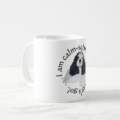 Mug American Cocker Spaniel Calme Soumis (Devant gauche)