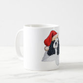 Mug American Cocker Spaniel Noël (Devant gauche)
