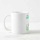 Mug American Cocker Spaniel St. Patrick's Day (Gauche)