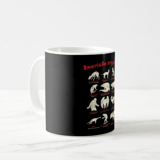 Mug American Cryptids (Devant gauche)